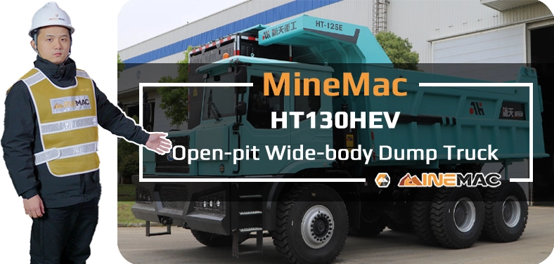  AHI HT80H Mining Hybrid Wide-body Mining Dump Truck Introduction 2026